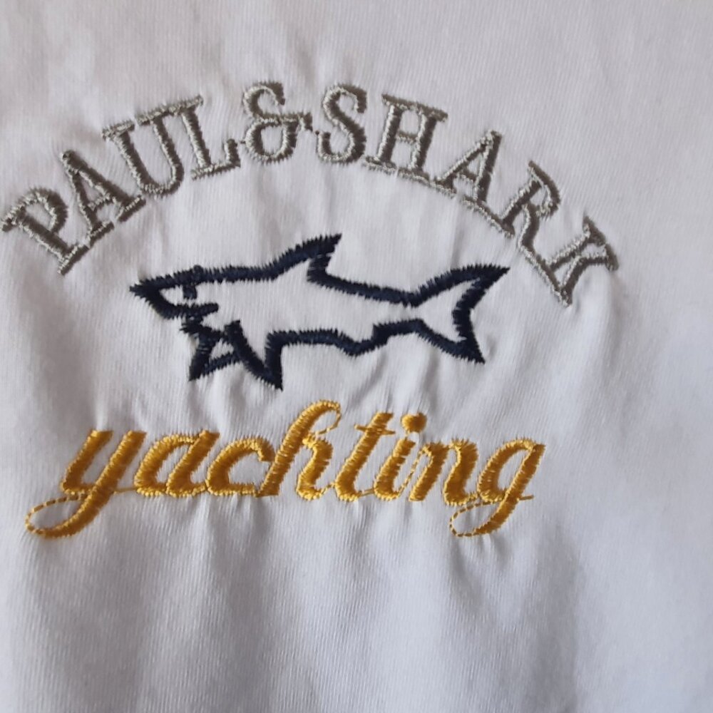 Paul shark white Tshirt Brand New L